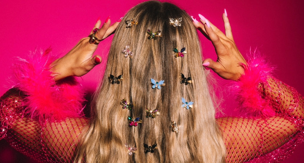 Butterfly Hair Candy Clip